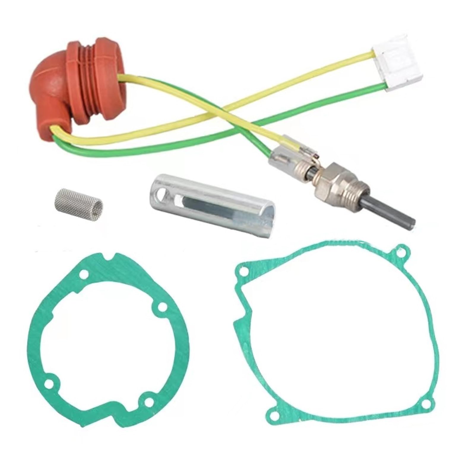 5PCS 12V Glow Plugs, 2KW Chinese Diesel Heater Spares, Ceramic Chinese Diesel Heater Glow Plug for Eberspacher D2 D4, D4S, Auxiliary Heater Diesel Heater Glow Plugs