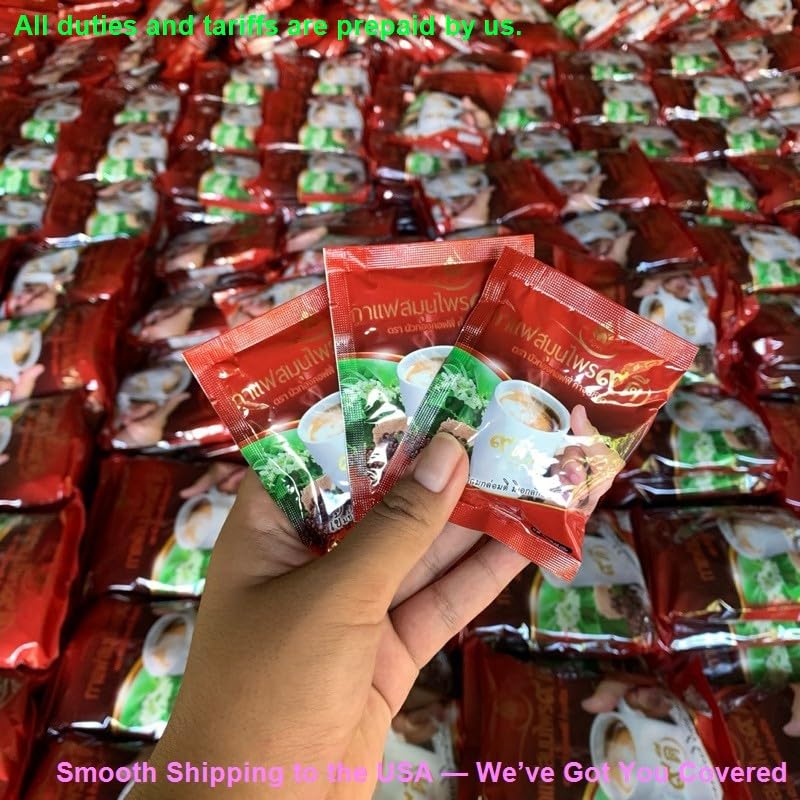 20 Sachets/Pack Intense Good Shape Kaodee 9DCoffee Coffee Instant Mix Powder Snack 9 in 1 Much Mellow Delicious Vegan Set 6 A511 By Thaigiftshop [Get Free Tomato Facial Mask] image 5