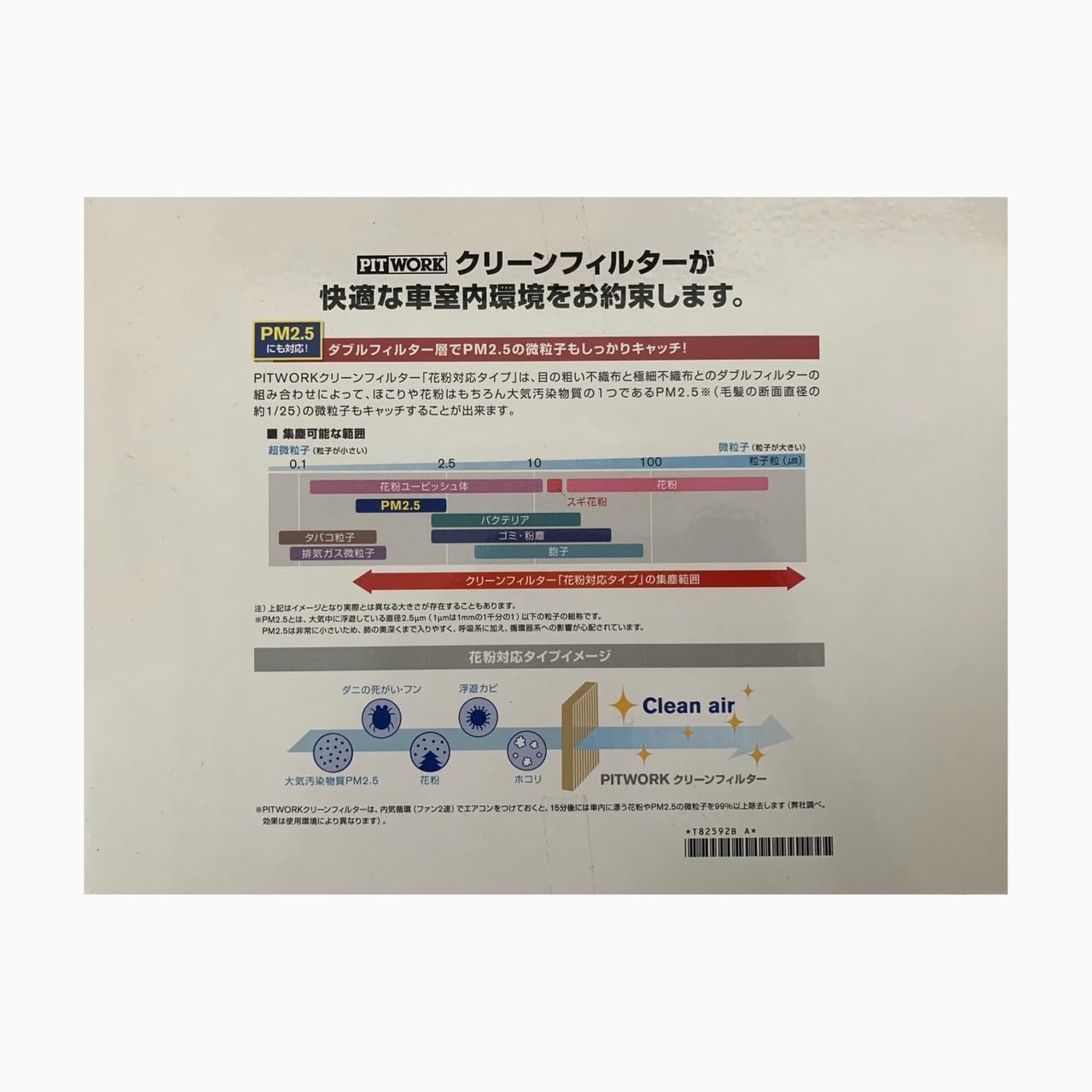 Amazon.co.jp: ピットワーク エアコンフィルター 日産