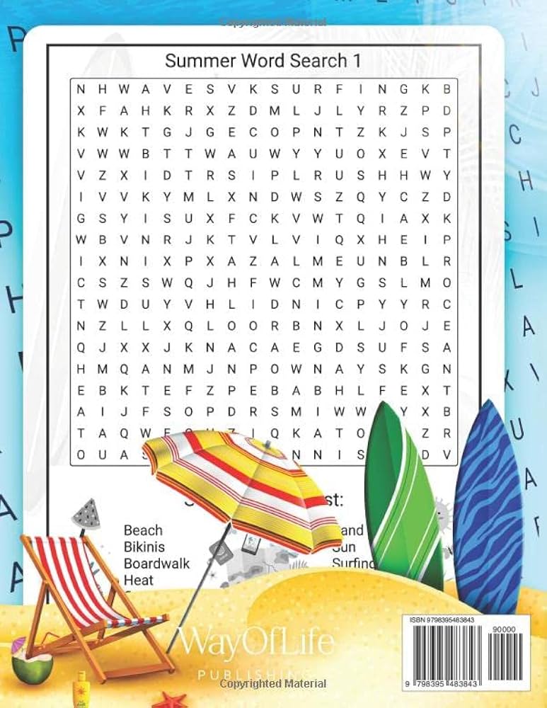 Beach Word Search for Adults Large Print: Fun and Challenging Ocean Word Search Puzzle Book for Teens, Adults and Seniors (Summer Gifts for Beach and Ocean Lovers!): PUBLISHING, WAYOFLIFE: 9798395483843: Amazon.com: Books beach-word-search-for-adults-large-print-fun-and-challenging-ocean-word-search-puzzle-book-for-teens-adults-and-seniors-summer-gifts-for-beach-and-ocean-lovers-publishing-wayoflife-9798395483843-amazon-com-books