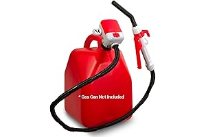 TERA PUMP Electric Gas Can Pump with 4.1 ft Extended Hose