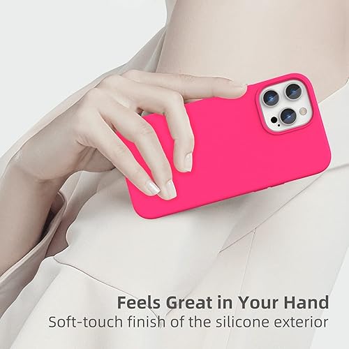 Miniatura 7 de Funda para iPhone 13 Pro Max de 6.7 pulgadas, a prueba de golpes antiarañazos, funda delgada de silicona líquida, funda protectora de gel de goma