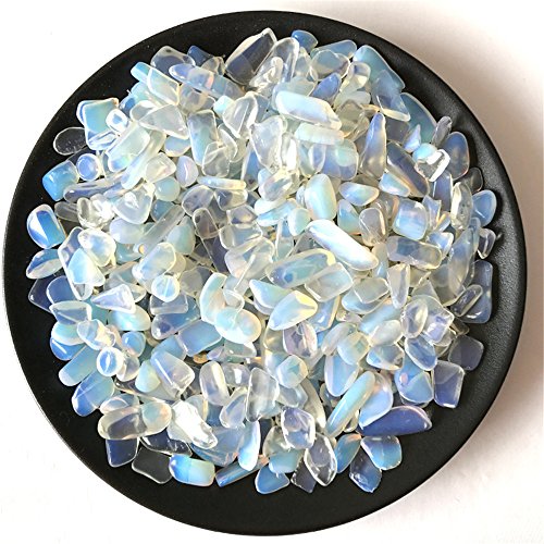 1 Lb Natural Opal Tumbled Chips Crushed Stone Healing Reiki Crystal Irregular Shaped Stones Jewelry Making Home Decoration #TOP3