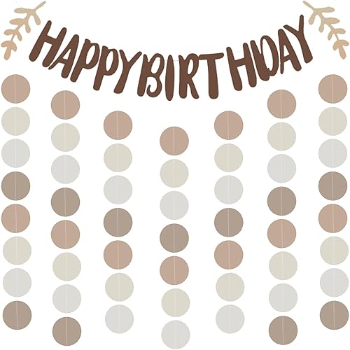 Vista 269 de Zwiebeco Decoración de fiesta de feliz cumpleaños, banderín, guirnalda de banderines, kit de abanico de papel para niños, Capitán América