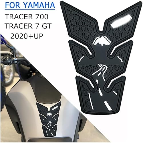Vista 2 de Protector Stickers for TRACER700 Tracer 700 Tracer 7 GT MT-07 2020 2021 Motorcycle Non-Slip Side Fuel Tank Stickers Waterproof Pad Rubber Sticker