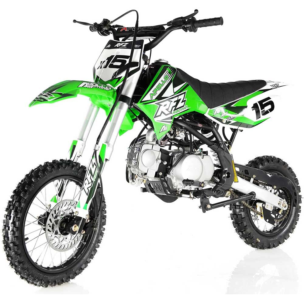 Amazon.com: HHH Apollo DB - X15 125cc Dirt Bike Gas 4 Speed Manual