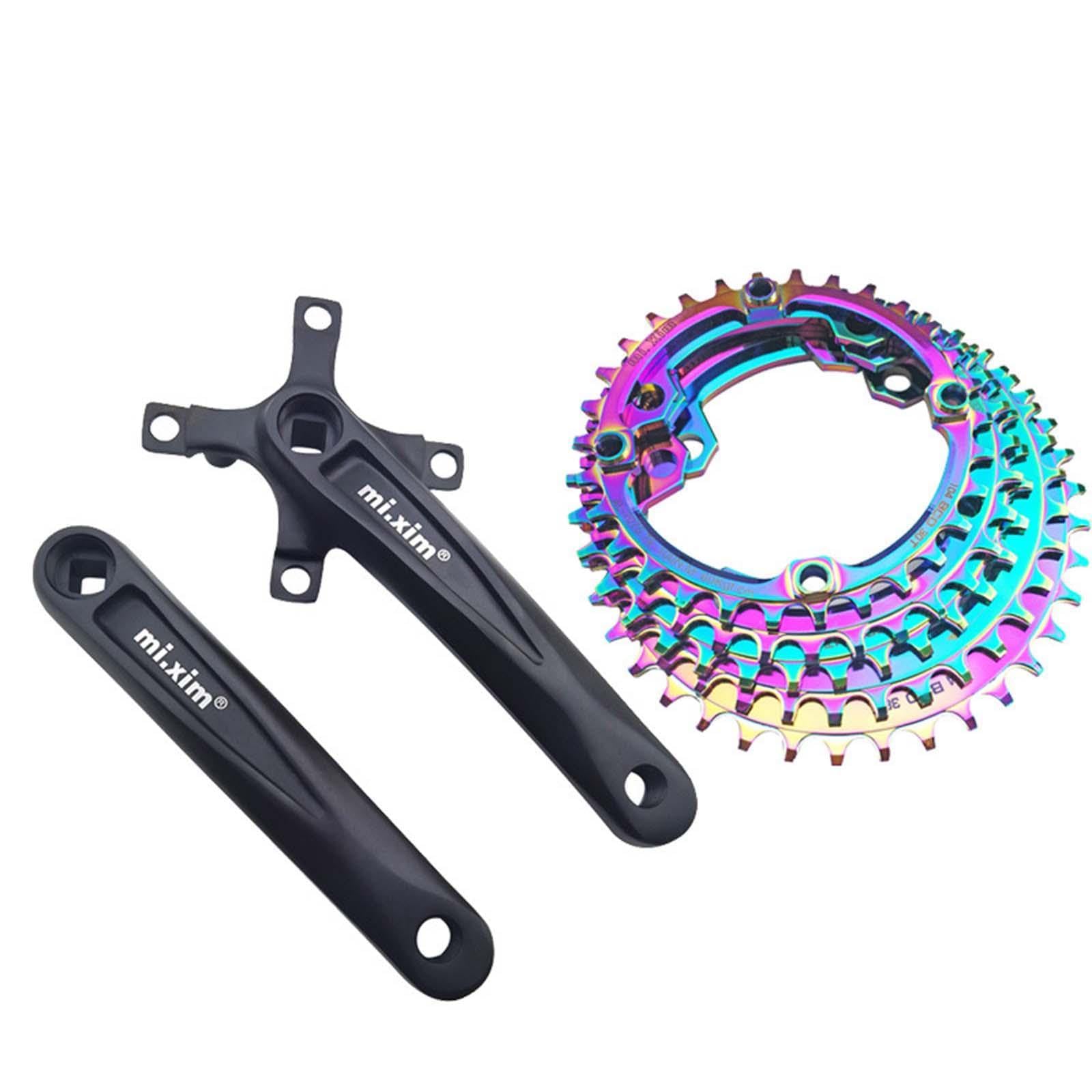 Guarnitura per bici da strada, 104 BCD, set di ricambio per bicicletta BMX da strada 30T