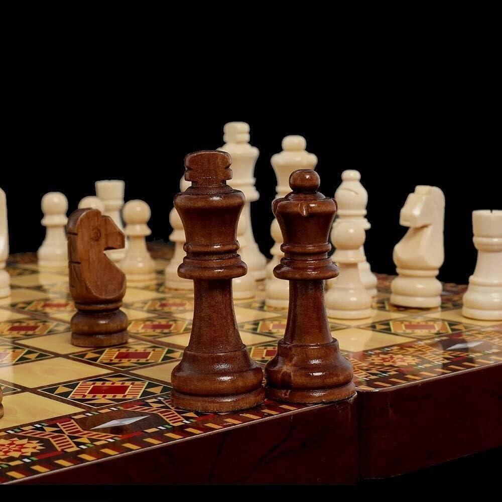 Juego de ajedrez Plegable Premium Chess Intelectual Ajedrez