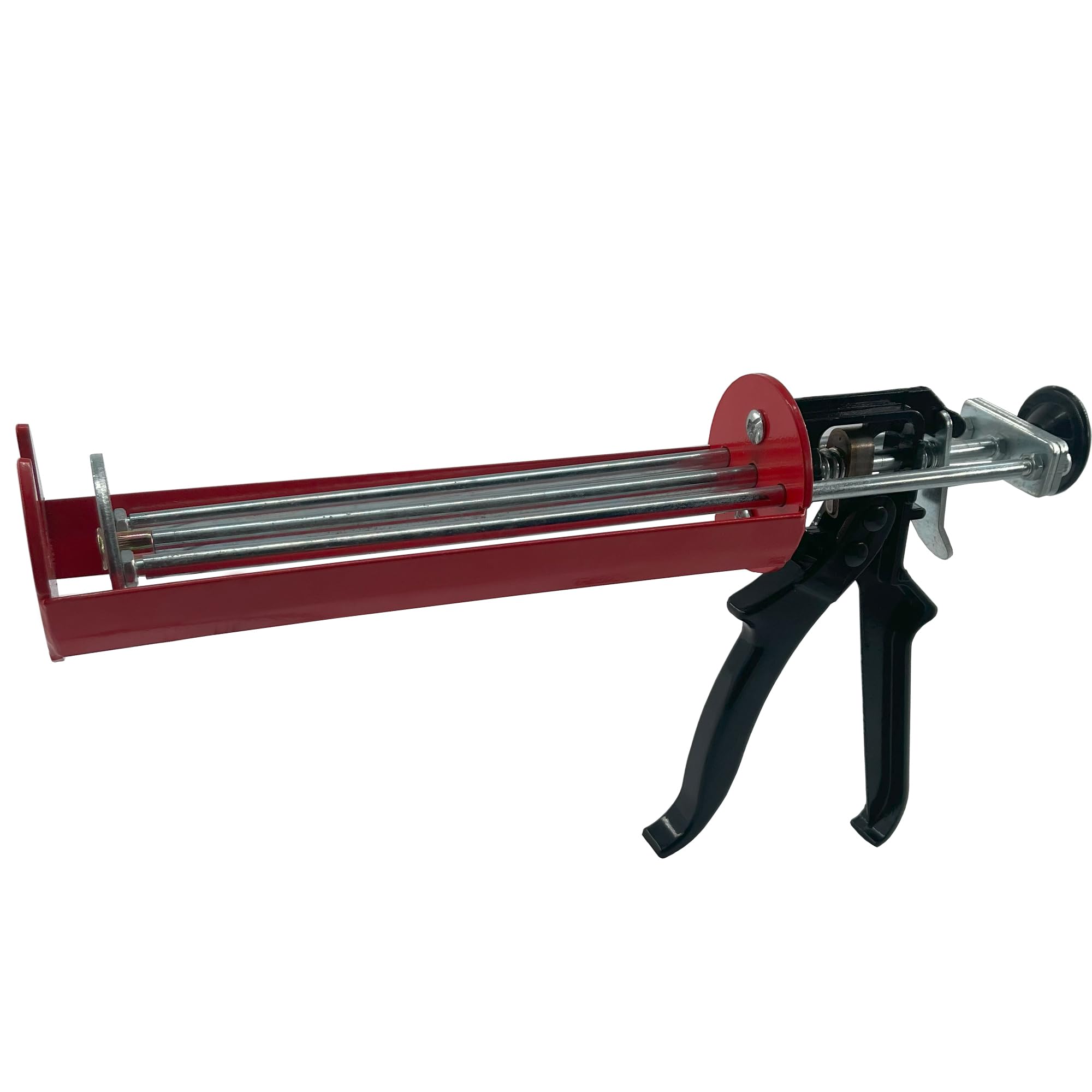 KBX64 - Pistola de calafateo profesional de 1/10 galón - Relación de empuje 25:1 - Resistente - Sin goteo - Cartuchos de 13 onzas - Pistola de calafateo para selladores de silicona y otros