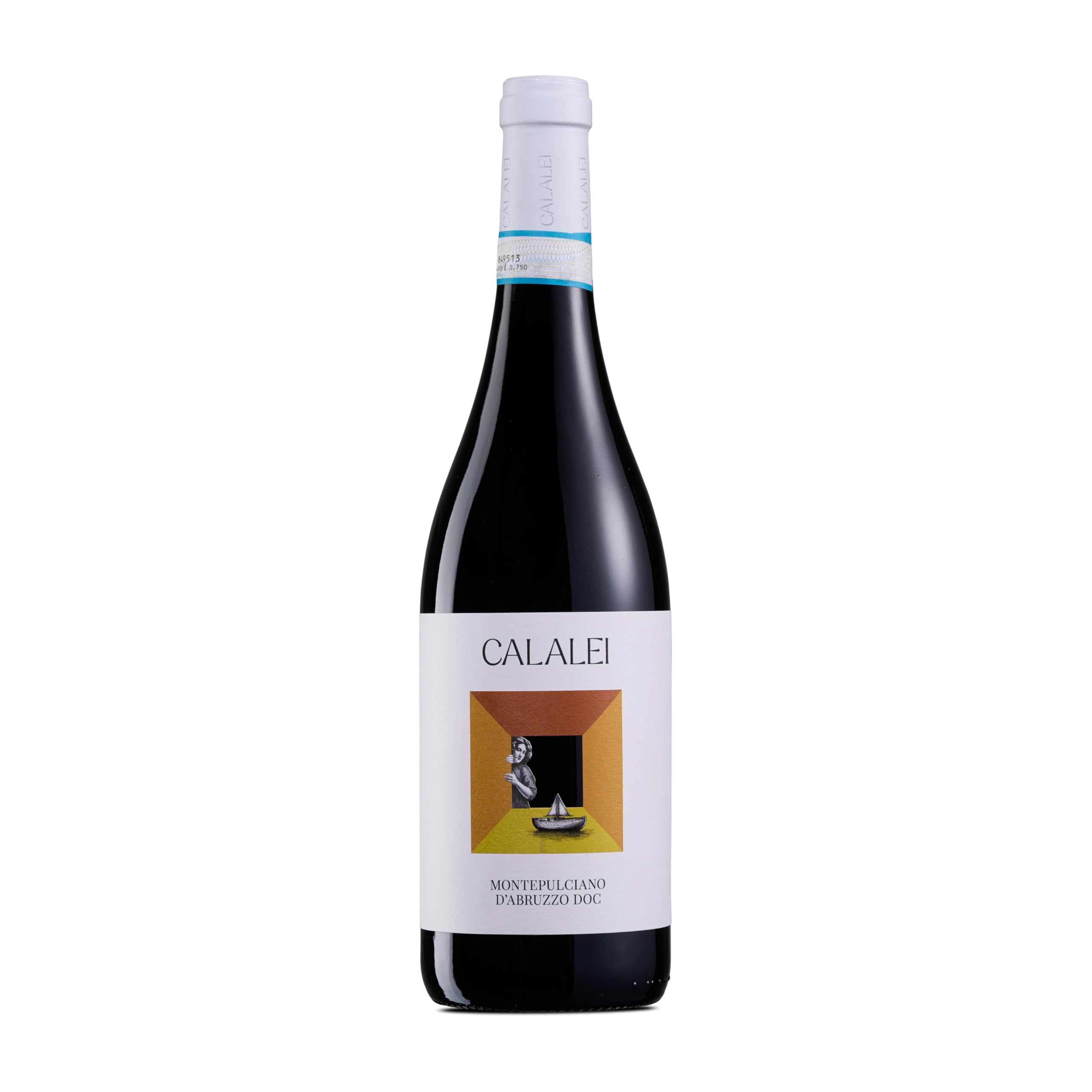 Calalei Montepulciano d’Abruzzo DOC aus Italien, Rotwein mit Aromen reifer roter Früchte und Gewürze, Vollmundig und Harmonisch, 13,5% Vol, 750ml Flasche