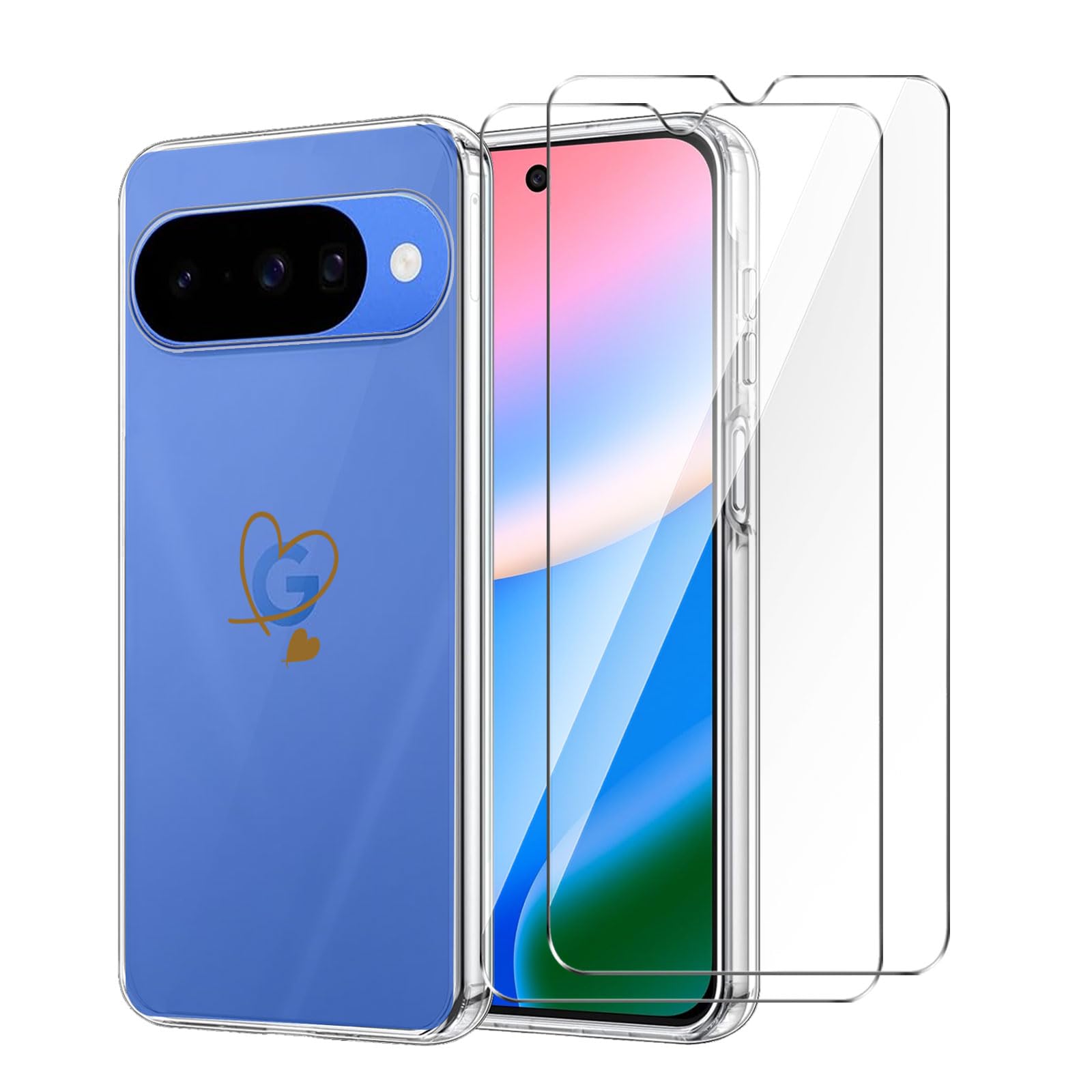 Wanglaism Handyhülle für Cubot A40 Hülle + 1 gehärtetes Glas