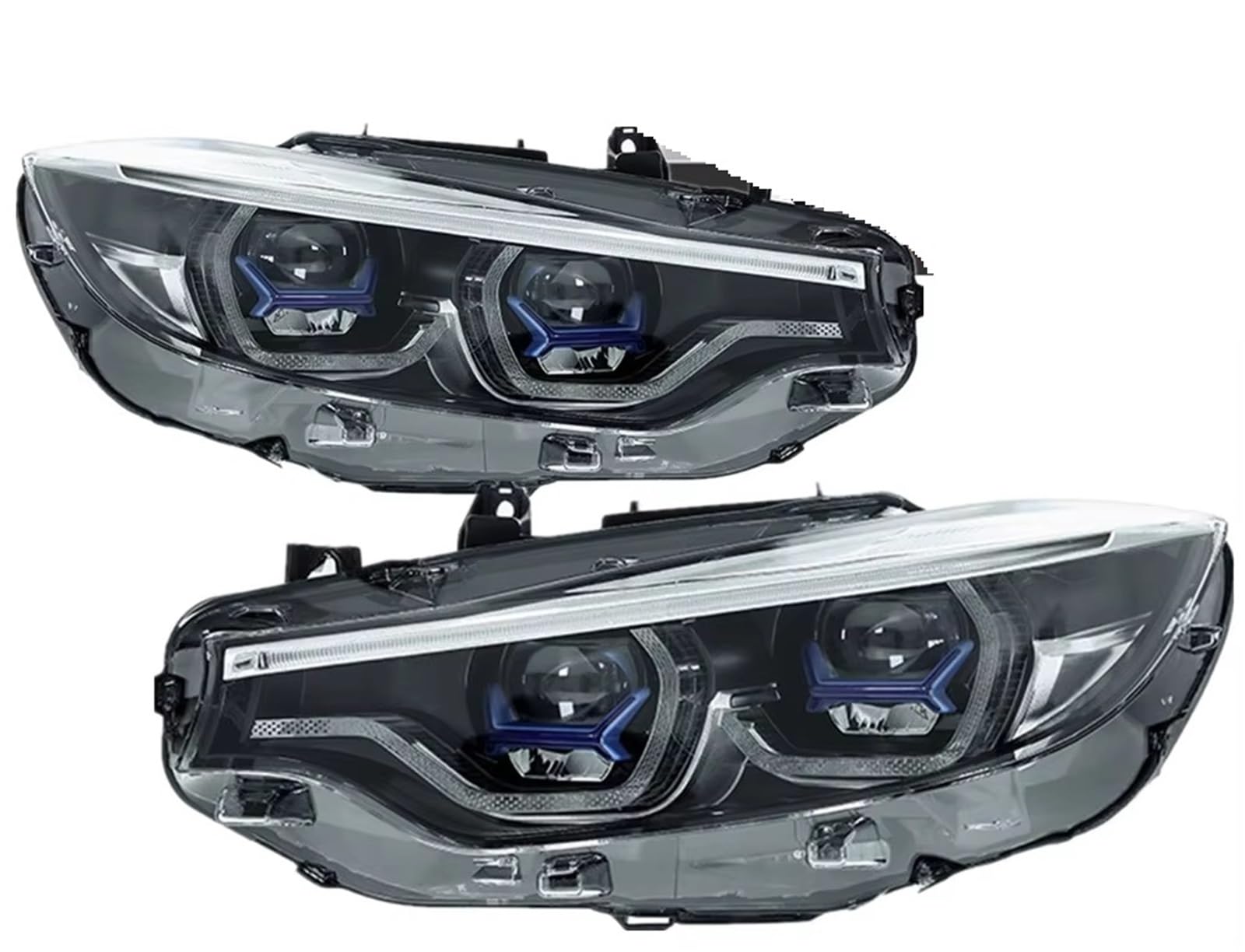 Gruppo Faro per Auto per BMW F32 2012-2020 Faro Anteriore DRL 425i 428i 430i 435i Indicatore di direzione Faro Plug And Play Fari (- 6 Pin)
