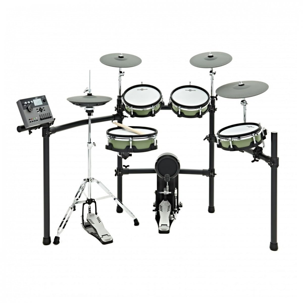 Gear4music DD700 Elektronisches Schlagzeug mit Hi-hat stand & Kick