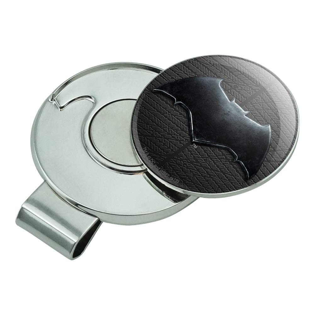 GRAPHICS & MORE Justice League Movie Batman Logo Golf Hat Clip with Magnetic Ball Marker