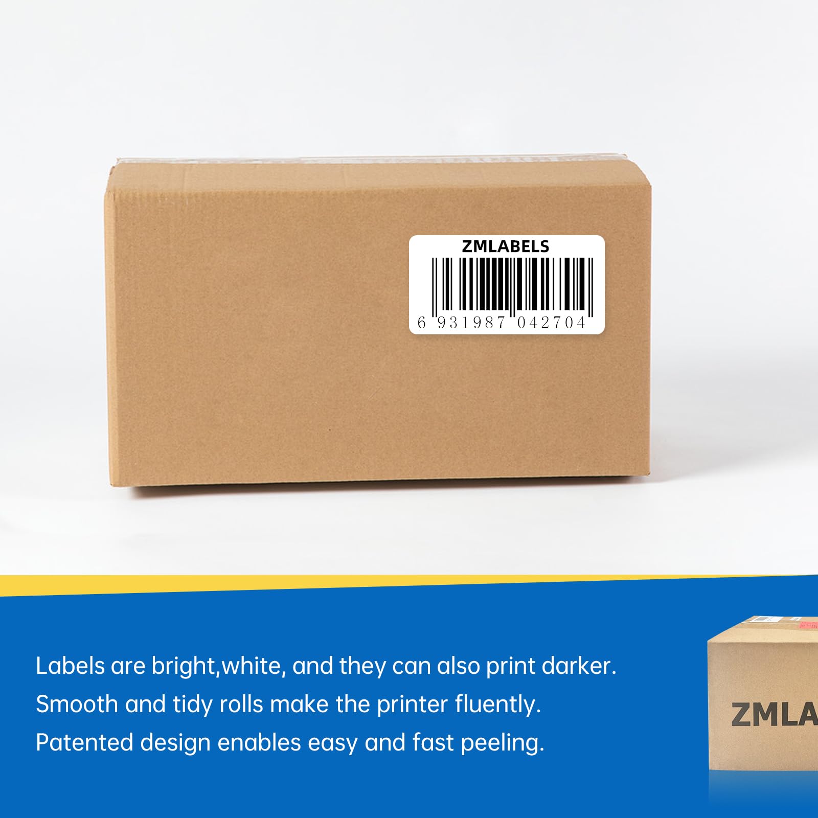 Etiquetas de dirección compatibles de repuesto, 1209 x 12 rollos【2.4 x 1.1 pulgadas】