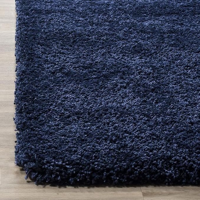 Image of Carpet for Living Room 5X7 FEET Modern Soft Shaggy Carpet Thick, Fluffy & 2 inch Pile Shag Rug for Your Kids Room, Bedroom & Livingroom (Blue)