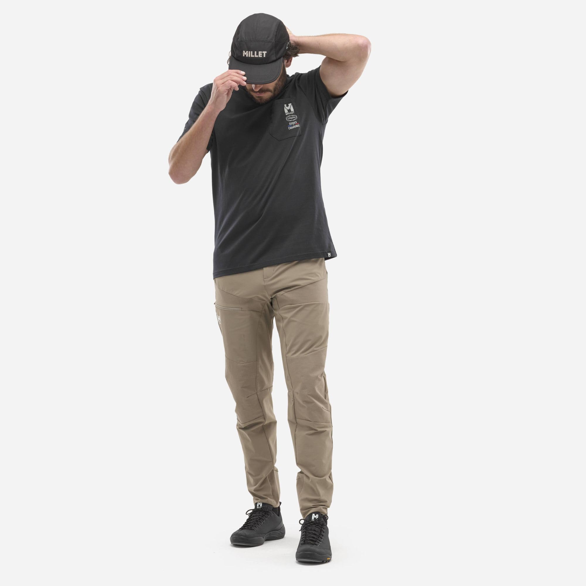 MILLET T-Shirt Homme Coton Bio Poche Compagnie des Guides