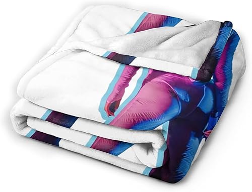 Miniatura 2 de Becky Singer G - Manta de aire acondicionado, manta de microforro polar ultra suave para sofá, cama, coche, viajes, cálida manta de felpa