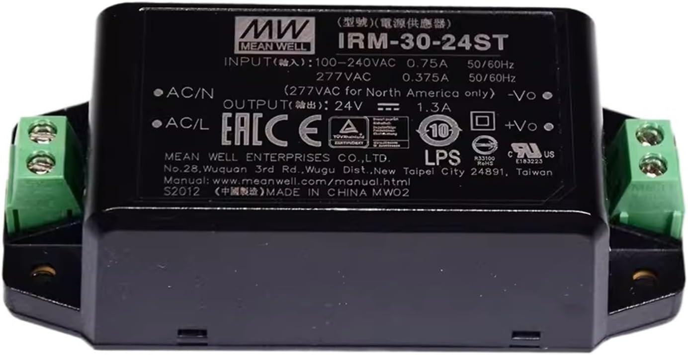 1PCS IRM-30-12ST 30W 12V2.5A IRM-30-ST Serie 30W AC-DC PCB-Mount Green Power Module Power 30 Connection Base