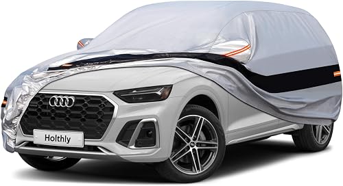 Telo Copriauto SUV da Esterno, 10 Strati, Felpato 100% Im… - 1