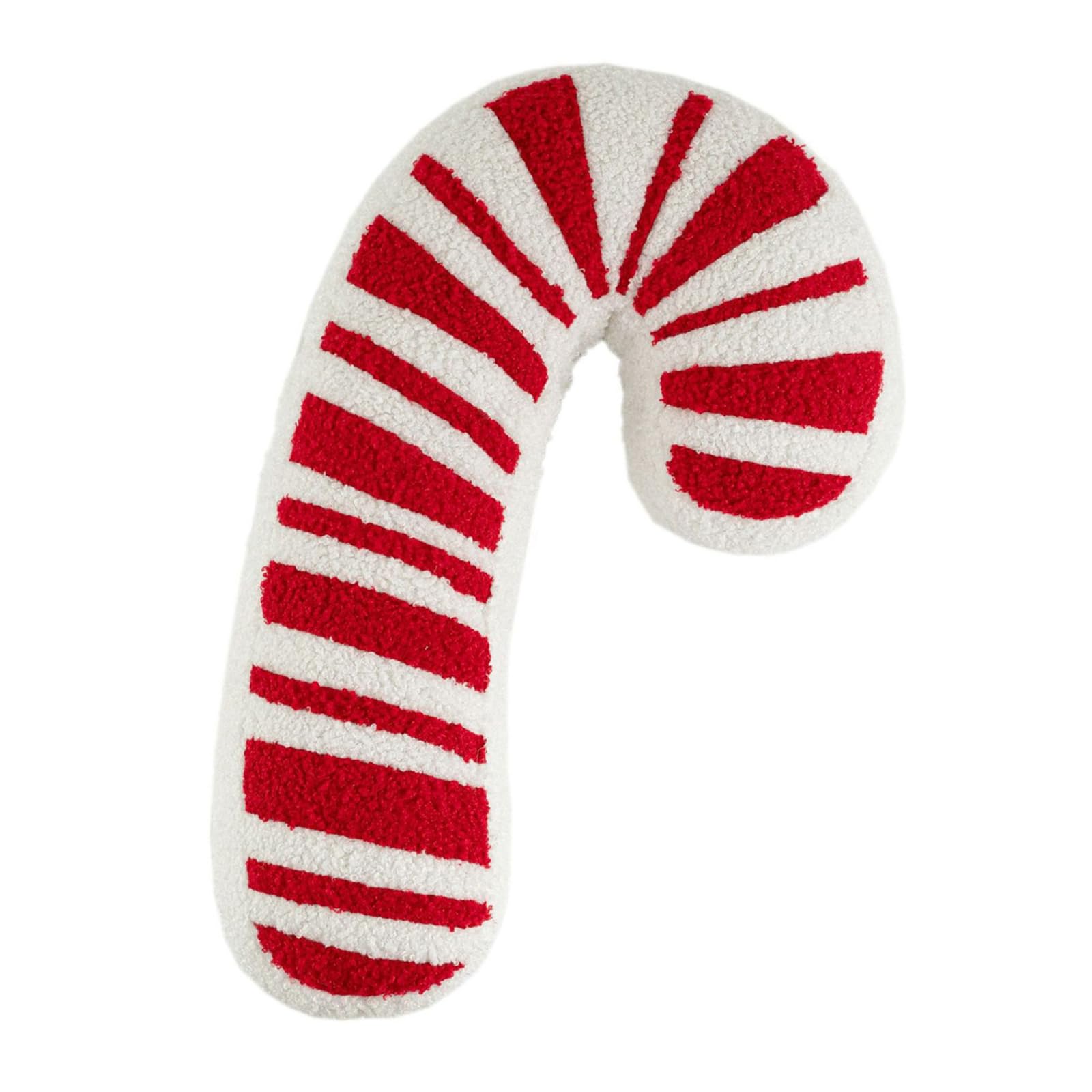 Tsophreniq Plushes Holiday Pillow Soft Supportive Cushion Christmas Bedroom Sofa Decorative Accent Christmas Candy Canes Pillow