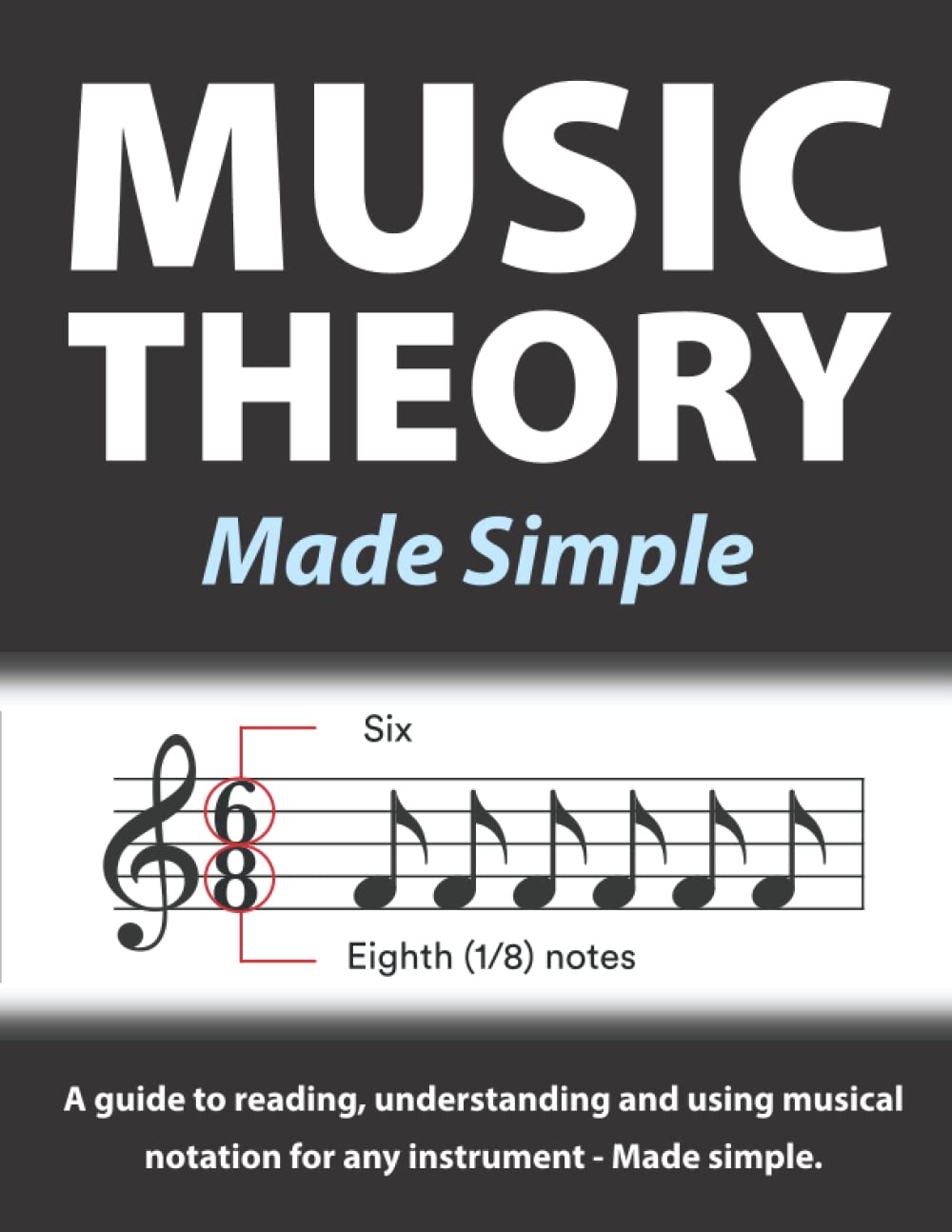 Music Theory Made Simple: A guide to reading, understanding and using musical notation for any instrument.