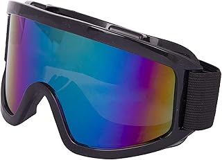 Style Eva Outdoor Motorcycle Goggles Glasses Motorcycle Glasses Moto ATV Dirt Bike Ski Sport Climbing Racing Goggles (Black)