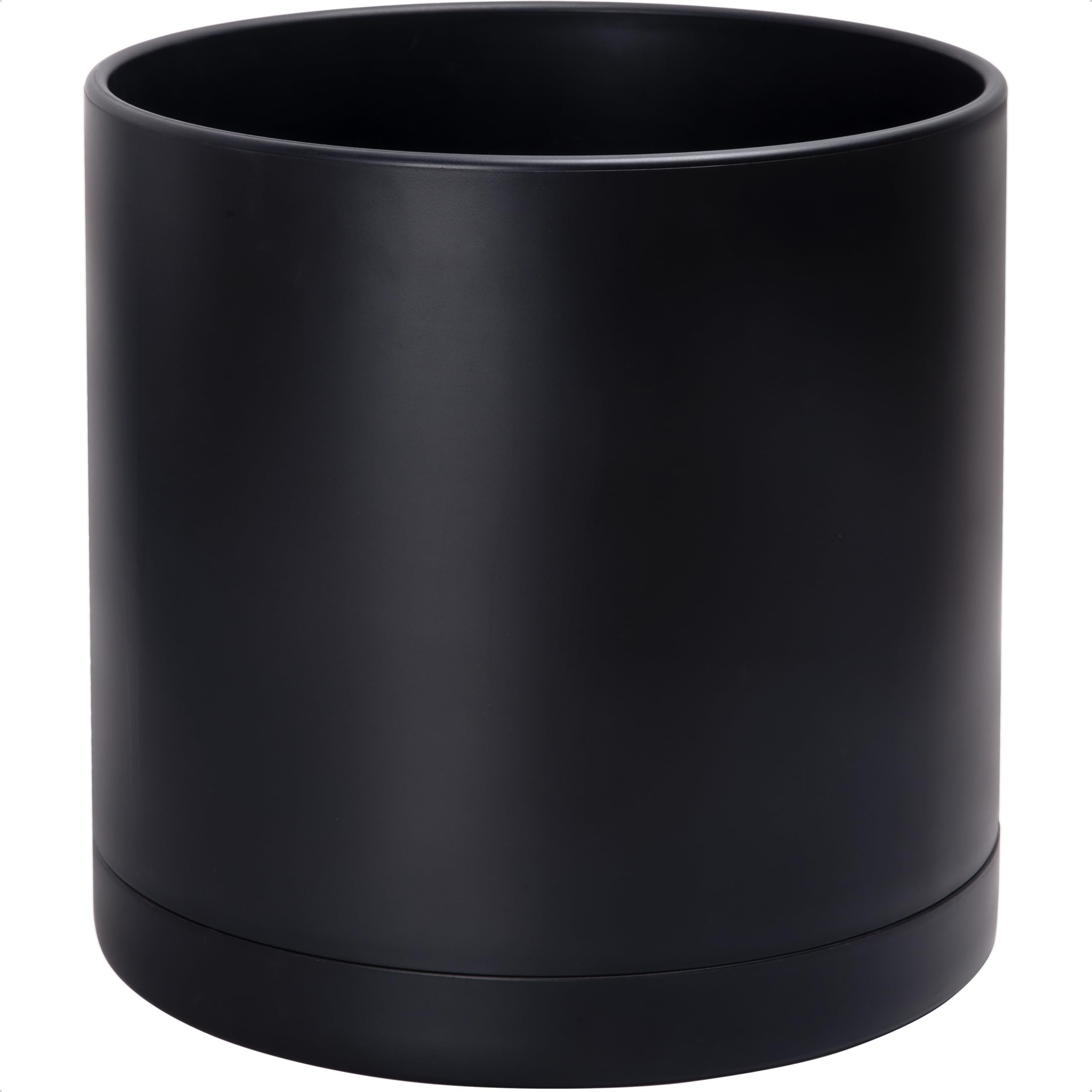 Amazon.com : D'vine Dev 16 Inch Black Plastic Planter Pots for