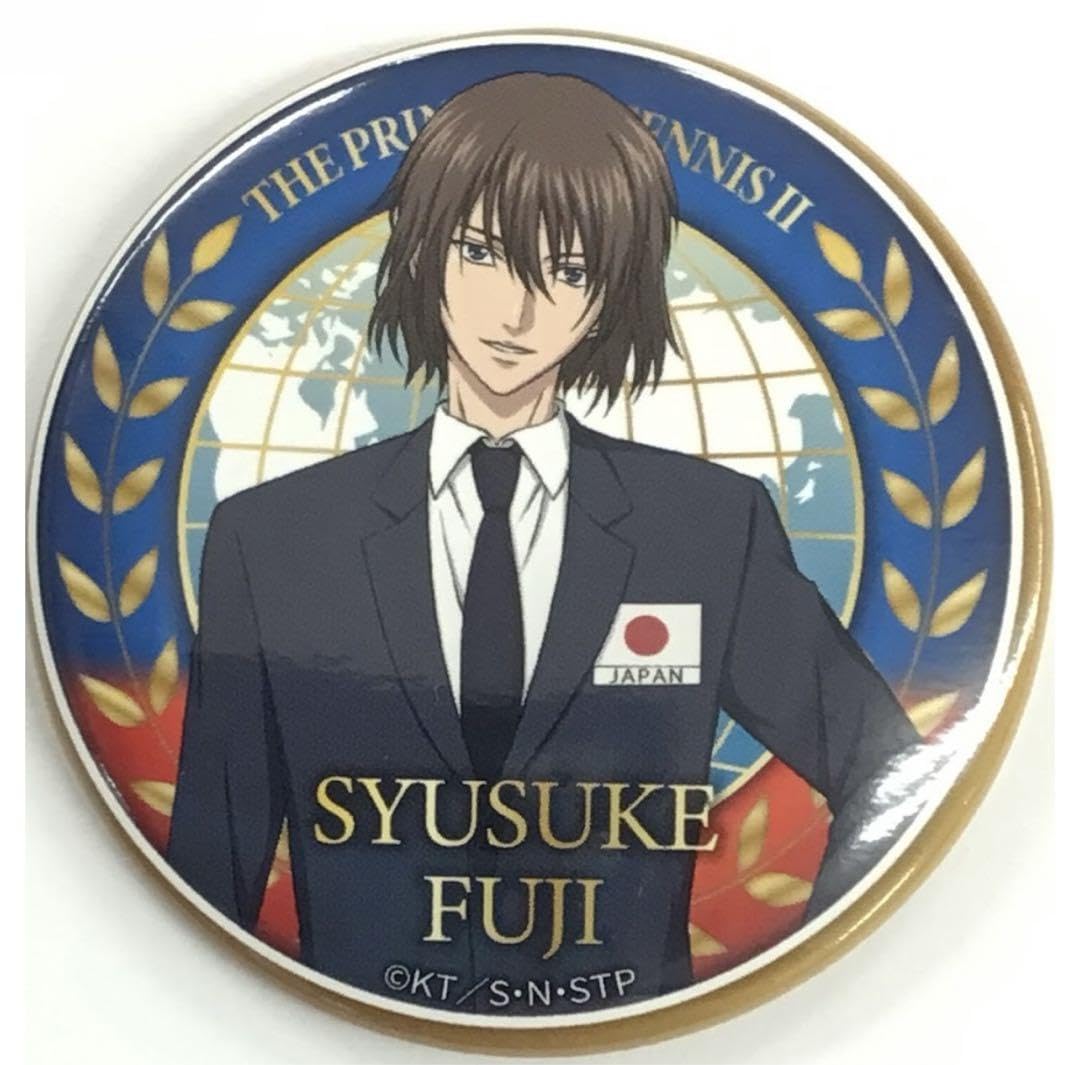 テニスの王子様 テニフェス 代表スーツ 不二周助 缶バッジ 新