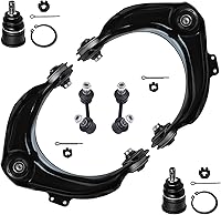 Vista 122 de Detroit Axle - Kit de brazos de control delanteros para Chevy GMC Silverado Sierra 1500 Avalanche Yukon Tahoe Escalade ESV EXT, 2 brazos de control