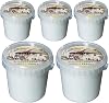 By Pufai Grocery, Borchvor Homemade Cream Yoghurt Greek Yoghurt% 4,5 Fat 500 Gramm x 5 yoghurt container