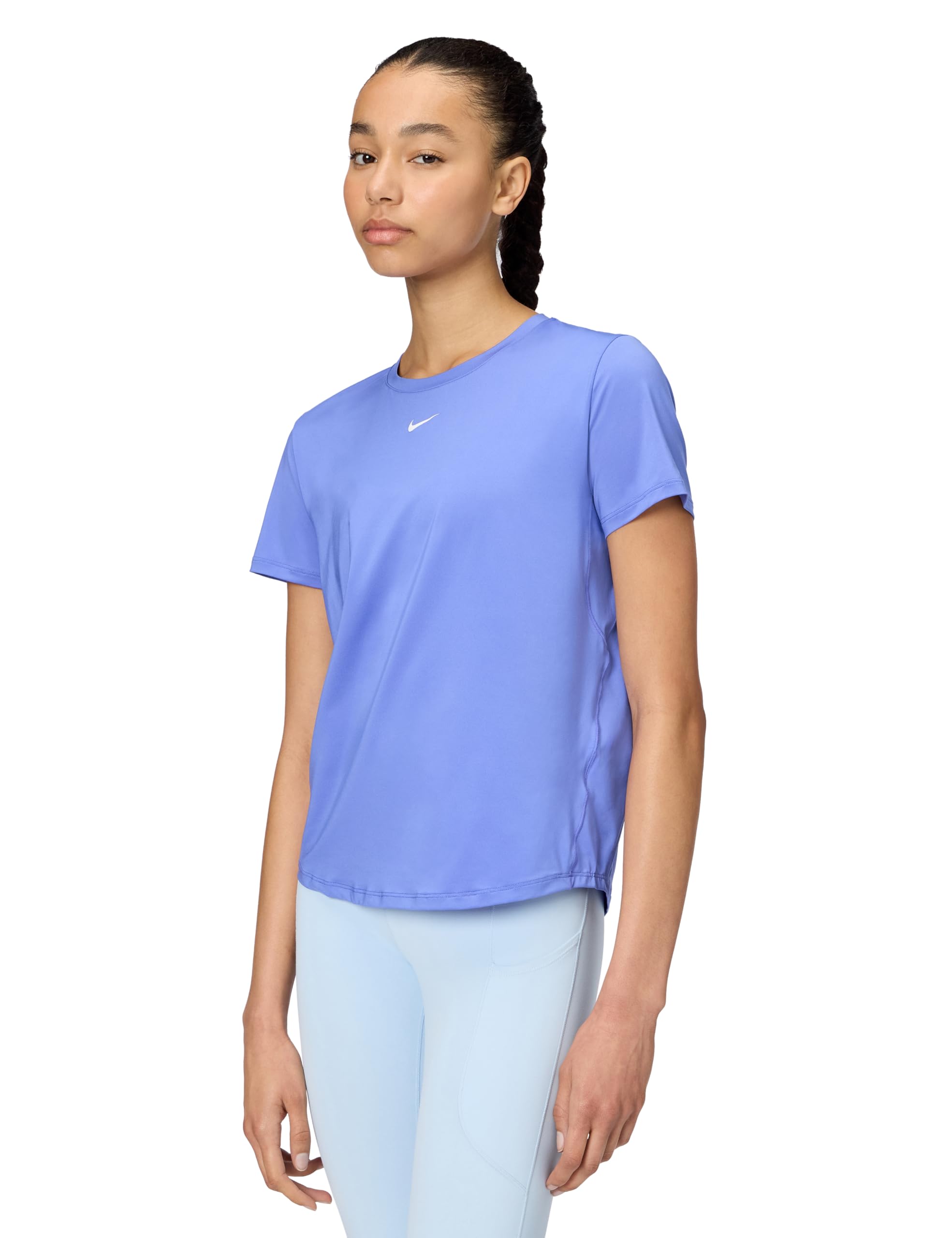 Nike Damen One Classic Df SS T-Shirt, Sapphire/White, S