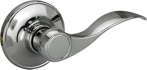 Vista 16 de Design House 700609 Springdale Manija de puerta simulada níquel satinado