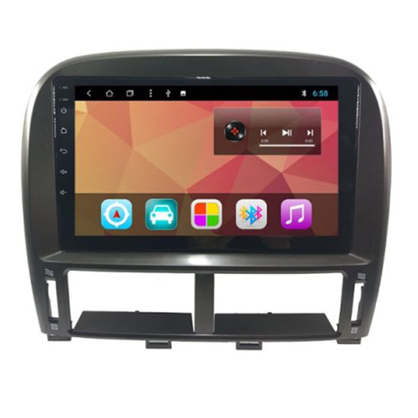 9 Inch Android13.0 Radio Car Stereo for Lexus LS430 2002-2006 High Version