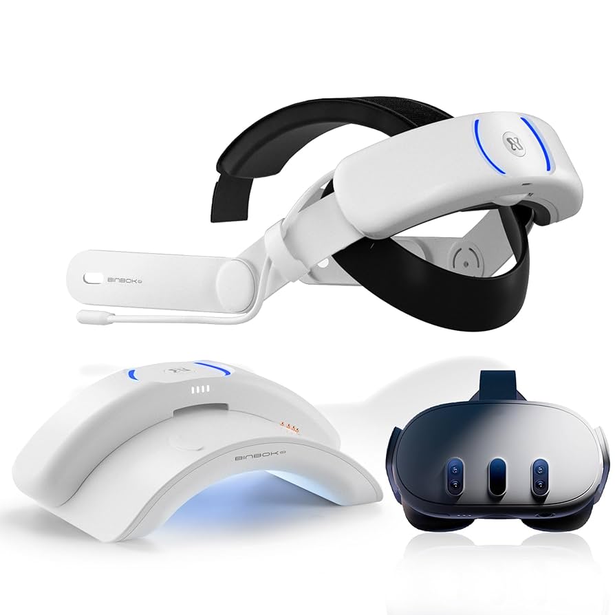 Amazon.com: BINBOK VR T3 Plus Battery Head Strap for Meta