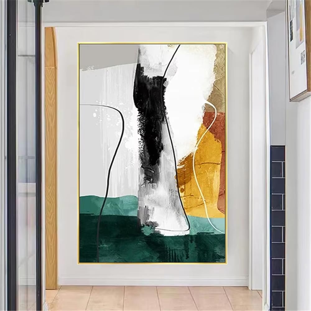 AEFOUU Wall Art Canvas Picture Print Modern Wall Art Oil Painting Decor Home Canvas Picture for Living Room Mural(90x120cm/35x48in/Internal Frame)