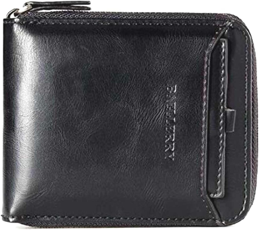 GenericBaellerry Leather Wallet Premium Rich Black