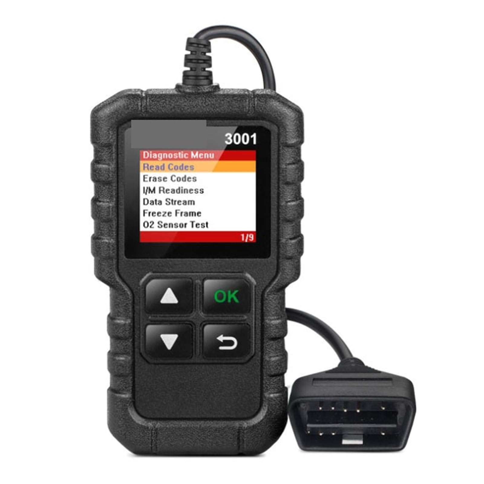 Escáner OBD2 for diagnóstico de averías del Motor, Lector de códigos OBDII for automóviles