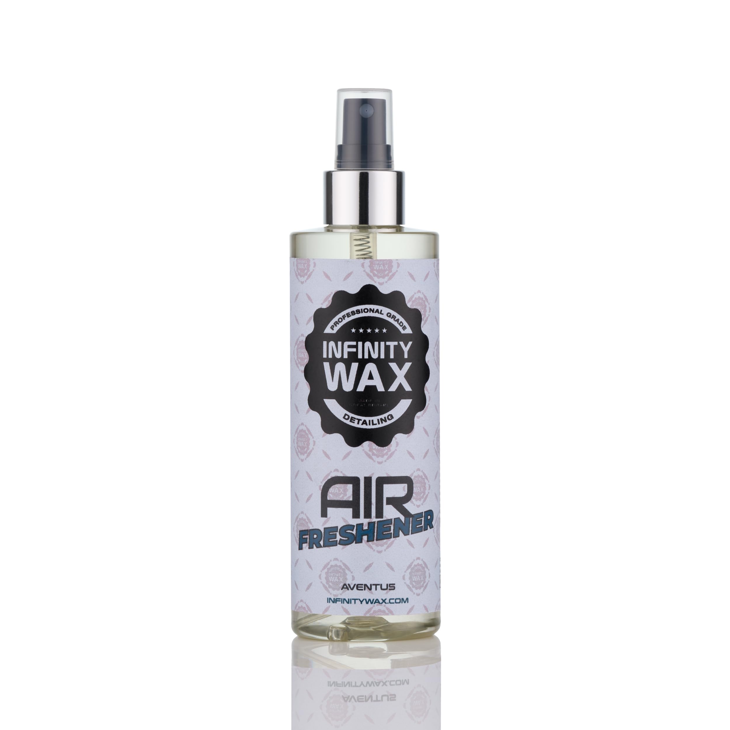 Infinity Wax Inspired by Aventus Air Freshener 250ml Premium Intense Strength Car Fragrance Spray Long-Lasting Luxury Scent, Alcohol-Free, 367 Sprays, Safe on All Surfaces
