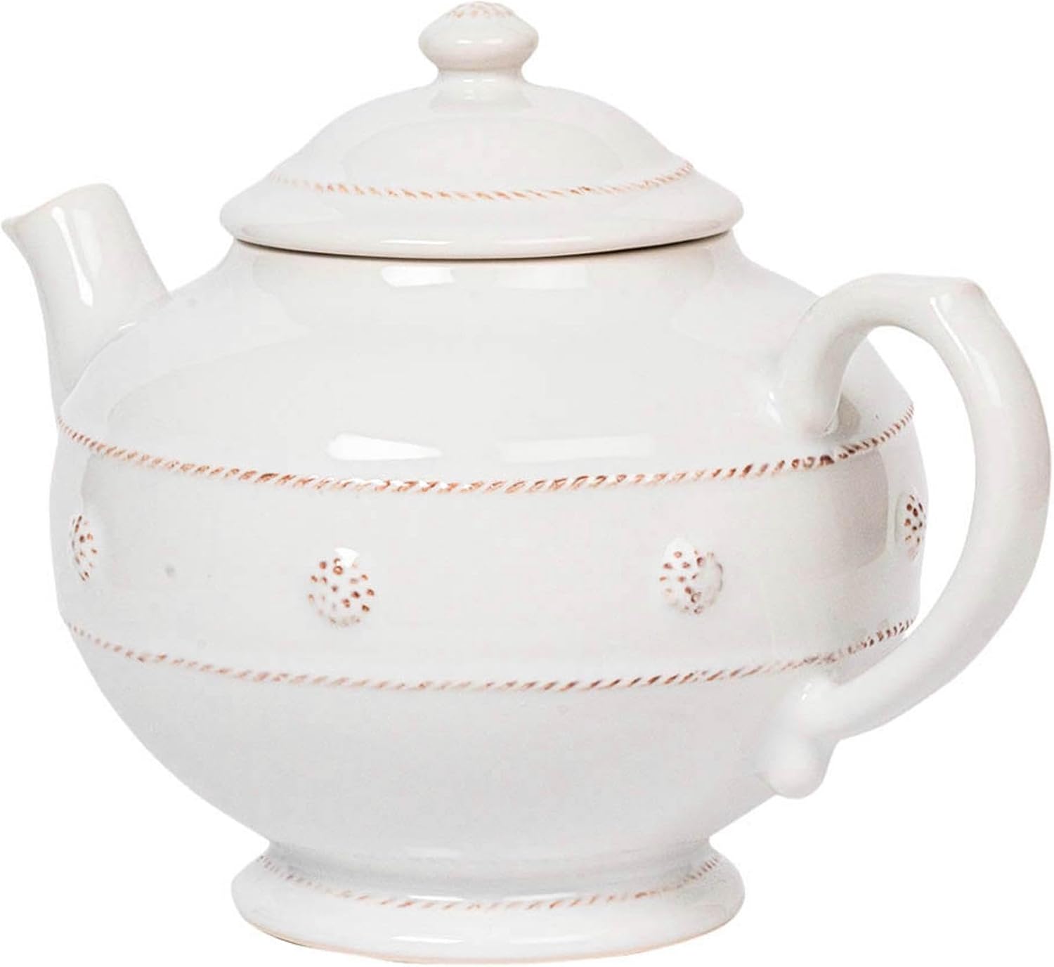 Juliska Berry & Thread Whitewash Tea and Coffee (Teapot)