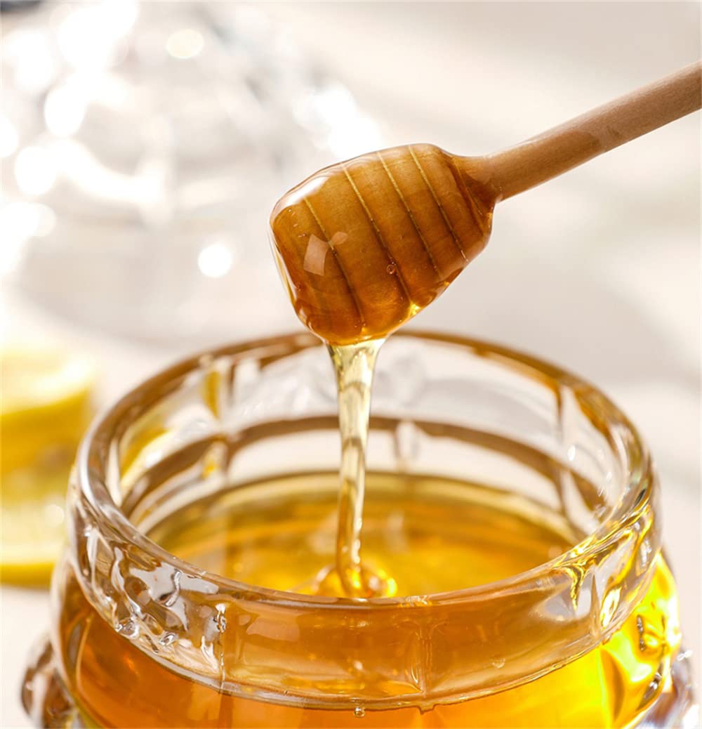 Amazon｜tonntyann ハニーポット はちみつ容器 蜂蜜 保存容器