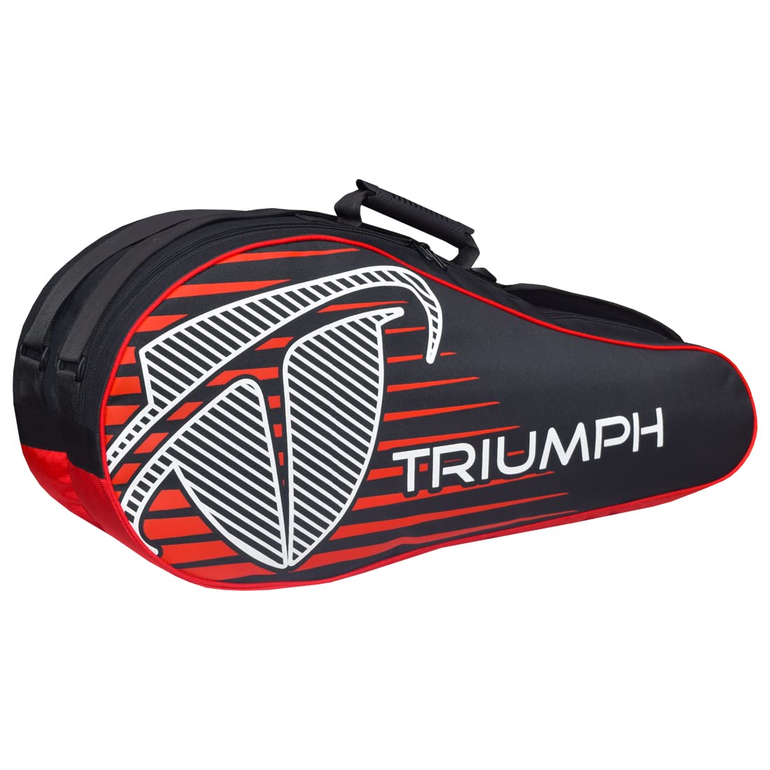Triumph Stroke Badminton Kit Bag Black/Red-image-26