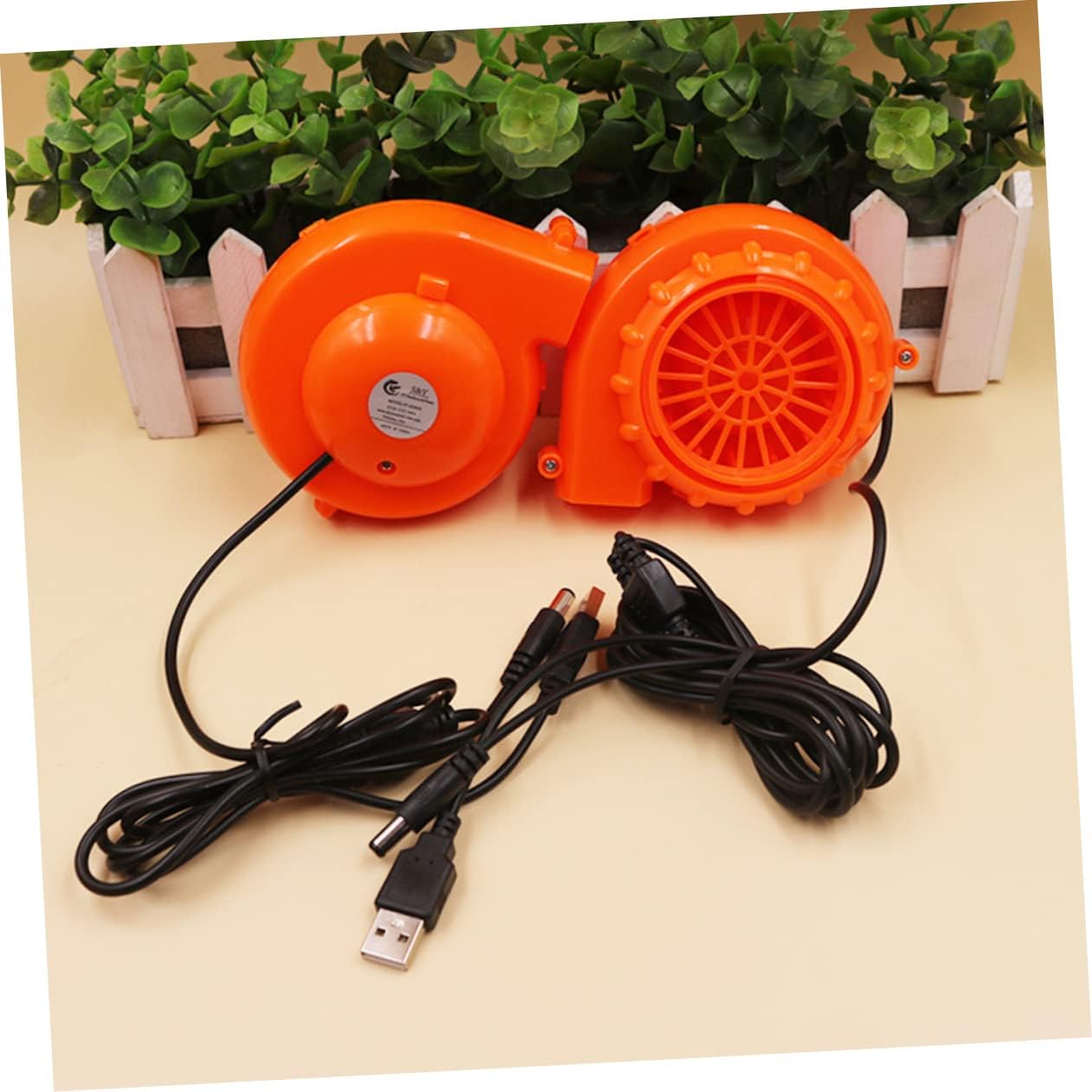 Homoyoyo Mini Air Blower 1 Set Mini Air Pump Blower Air for Inflatables Bounce House Pump Puppet Inflatable Suit Black Air Pump Fans