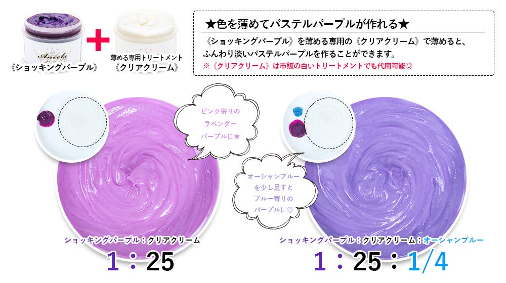 Amazon Com Ancels Clip Joint Color Butter Shocking Purple 7 05 Oz By Clip Joint Beauty Personal Care