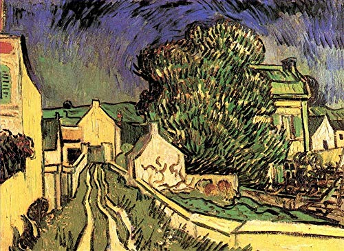 Décoration murale Van Gogh La maison du Père Pilon pour un salon chaleureux