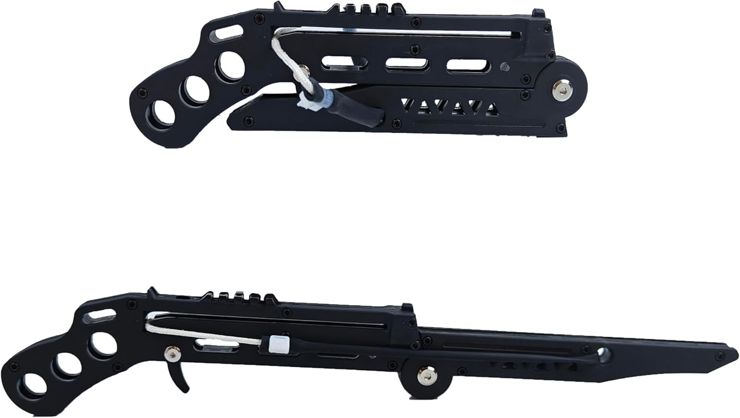 Tactical Pistol Crossbow, Self Opening Crossbow, Recurve Bow Equipped with 15 Aluminum Arrows