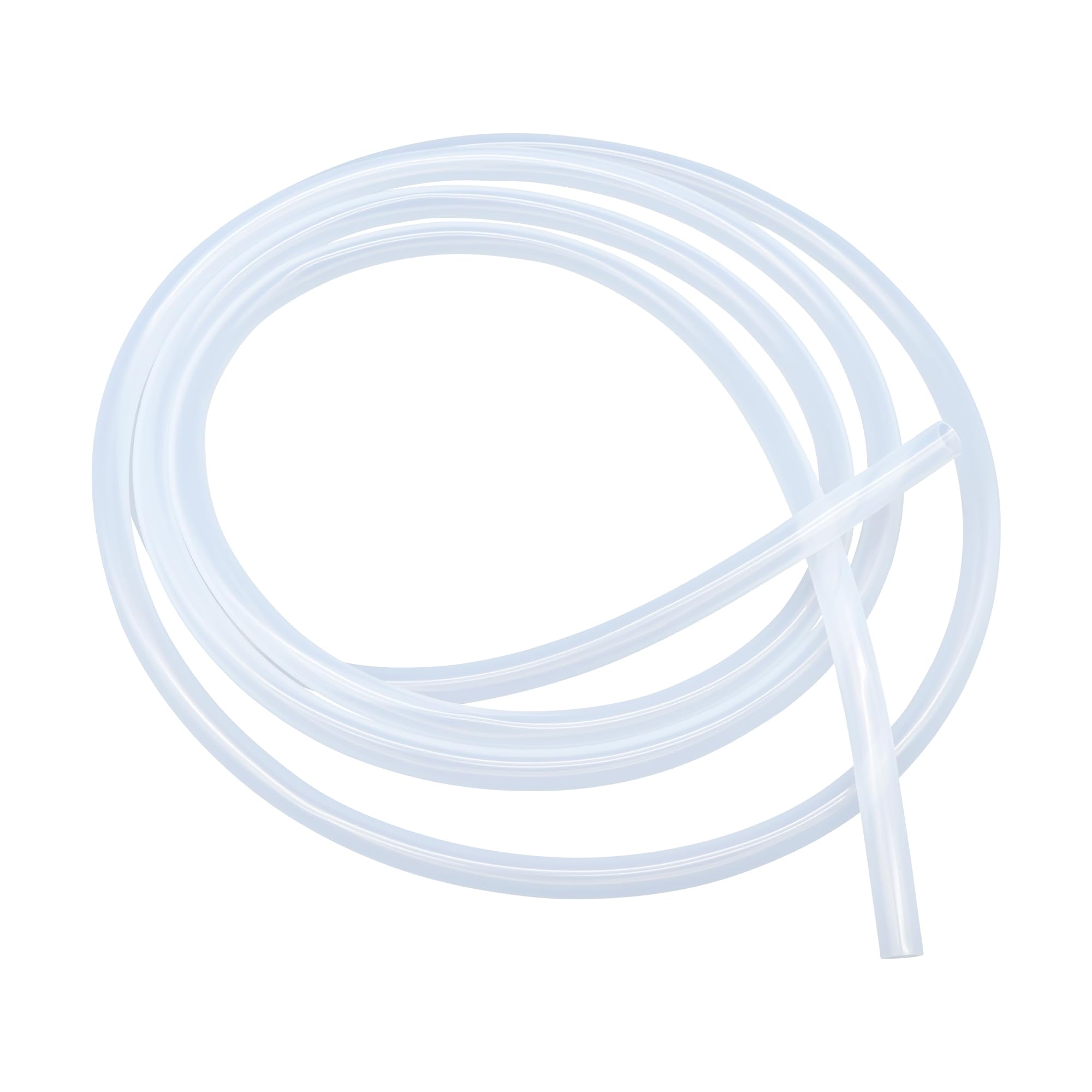 Lavmhab Clear Silicone Tube Food Grade Hoses 9Mm Id X 12Mm Od 3M, Flexible Silicone Rubber Tubing Water Air Pipes