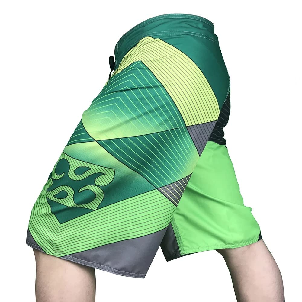 CLSDRZC Mens Bermuda Masculina Man Summer Pants Beach Wear Quick Dry Print Swiming Swimsuit
