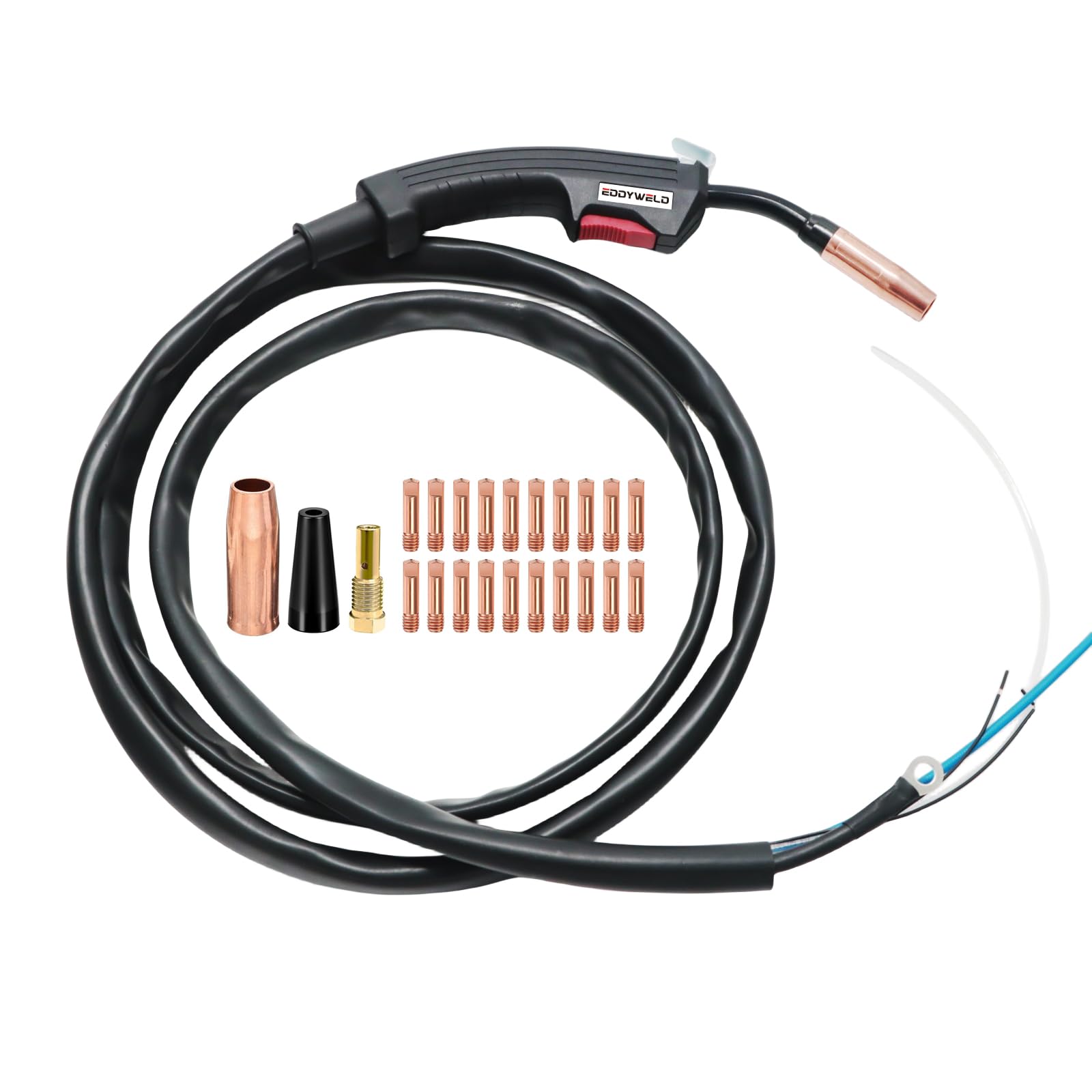 Eddyweld 8ft MIg Gun Compatible with Lincoln Handy MIG 101 8ft