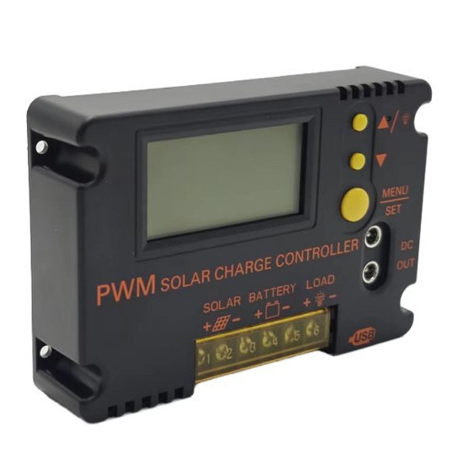 30Amp Auto Solar Charging Battery Regulator Solar Charging Controller with Backlights Display for Panel Enduring Panel Regulator with Backlights Display